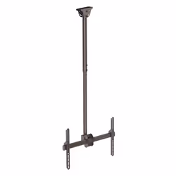 StarTech.com Support TV pour Plafond - Support Universel pour Écran Unique avec Mât Télescopique Réglable - Inclinable/Pivota ...