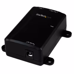 StarTech.com Injecteur Gigabit PoE+ à 1 port - Midspan Power over Ethernet - 802.3at et 802.3af, Gigabit Ethernet, 10,100,100 ...