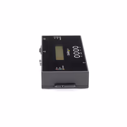 StarTech.com Duplicateur et Effaceur de Disques Durs Autonome 1:1, Cloneur/Copieur de Disques Durs SAS et SATA, Duplicateur et Nettoyeur de Disques Durs, Écran LCD, Conforme à la Norme TAA