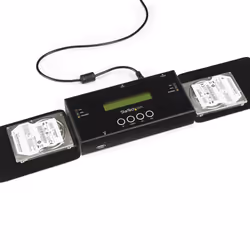StarTech.com Duplicateur et Effaceur de Disques Durs Autonome 1:1, Cloneur/Copieur de Disques Durs SAS et SATA, Duplicateur et Nettoyeur de Disques Durs, Écran LCD, Conforme à la Norme TAA - Vue supplémentaire 6