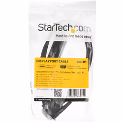 StarTech.com Adaptateur USB-C vers VGA 1m - Câble Vidéo Actif USB Type C vers VGA - 1920x1200/1080p - Compatible Thunderbolt 3 - Convertisseur USB-C à VGA - DP Alt Mode HBR2 - Vue supplémentaire 5