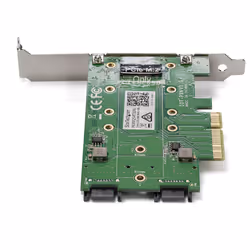 StarTech.com Adaptateur SSD M.2 NGFF à 3 ports - 1x M.2 PCIe (NVMe), 2x M.2 SATA III - PCIe 3.0 - Vue supplémentaire 4