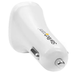 StarTech.com USB2PCARWHS chargeur d'appareils mobiles Universel Blanc Allume-cigare Auto