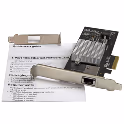 StarTech.com Carte réseau PCI Express à 1 port 10 Gigabit Ethernet avec chipset Intel X550 - Vue supplémentaire 5