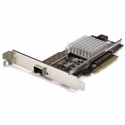 StarTech.com Carte réseau PCI Express à 1 port fibre optique 10 Gigabit Ethernet SFP+ ouvert - Chipset Intel - MM/SM, Interne ...
