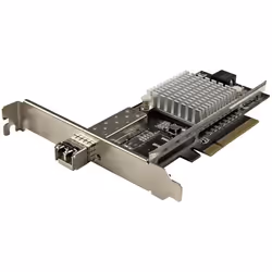 StarTech.com Carte réseau PCI Express à 1 port fibre optique 10 Gigabit Ethernet SFP+ ouvert - Chipset Intel - MM, Interne, A ...