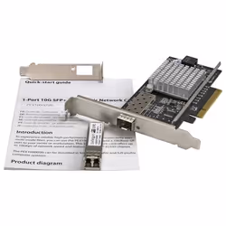 StarTech.com Carte réseau PCI Express à 1 port fibre optique 10 Gigabit Ethernet SFP+ ouvert - Chipset Intel - MM - Vue supplémentaire 11