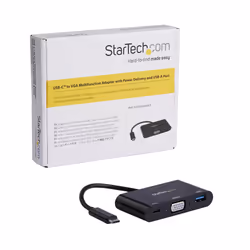 StarTech.com Adaptateur multifonction USB-C vers VGA avec port USB-A et Power Delivery - Vue supplémentaire 5
