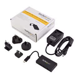 StarTech.com Concentrateur USB-C 4 Ports USB-A (USB 3.0 SuperSpeed 5Gbps) - Concentrateur de Charge Portable USB-C vers USB-A BC 1.2 avec Adaptateur Secteur - Vue supplémentaire 6