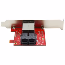 StarTech.com Adaptateur Mini SAS 2x SFF-8643 interne vers 2x SFF-8644 externe avec supports - 12 Gb/s
