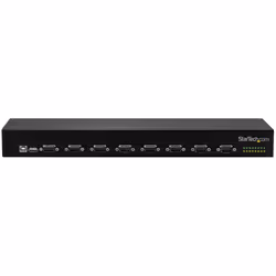 StarTech.com Hub série RS232 à 8 ports - Adaptateur USB vers 8x DB9 RS232 à montage en rack
