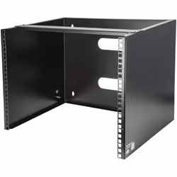 StarTech.com Support Mural pour Baie de Brassage 8U - Profondeur de 13,75" - Rack pour Panneau de Brassage 19" pour Équipemen ...