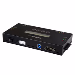 StarTech.com Effaceur de SSD/HDD à 4 Baies - 6,35 et 8,89cm SATA - Nettoyeur de Disques, Autonome et Sécurisé - 9 modes d'Effacement - Port d'Imprimante RS232 - Conforme à NIST/DOD & TAA