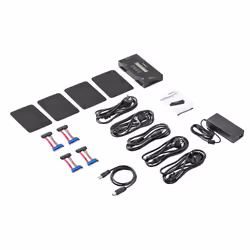 StarTech.com Effaceur de SSD/HDD à 4 Baies - 6,35 et 8,89cm SATA - Nettoyeur de Disques, Autonome et Sécurisé - 9 modes d'Effacement - Port d'Imprimante RS232 - Conforme à NIST/DOD & TAA