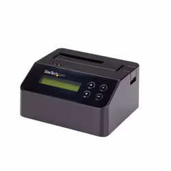 StarTech.com Effaceur de Disque Dur à Baie Unique, Nettoyeur d'HDD/SSD Autonome, 4Kn, USB 3.0 à SATA III (6 Gbps), 9 Modes d'Effacement, Dock Nettoyeur de Disque Dur Secure Erase, Port d'Imprimante DB-9, TAA - Vue supplémentaire 4