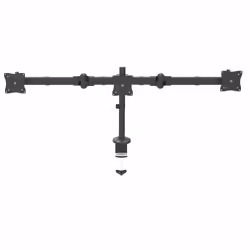 StarTech.com Support de Bureau Bras Triple pour Moniteur - Support VESA 3 Écran jusqu'à 27" - Mât Articulé/Réglable - Inclina ...