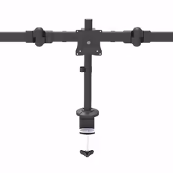 StarTech.com Support de Bureau Bras Triple pour Moniteur - Support VESA 3 Écran jusqu'à 27" - Mât Articulé/Réglable - Inclinaison/Pivotement/Rotation de l'Écran - Pince de Bureau/Anneau