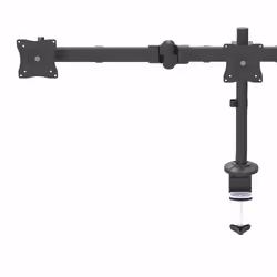 StarTech.com Support de Bureau Bras Triple pour Moniteur - Support VESA 3 Écran jusqu'à 27" - Mât Articulé/Réglable - Inclinaison/Pivotement/Rotation de l'Écran - Pince de Bureau/Anneau - Vue supplémentaire 4