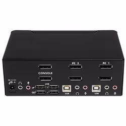 StarTech.com Switch KVM DisplayPort double affichage à 2 ports - 4K 60 Hz