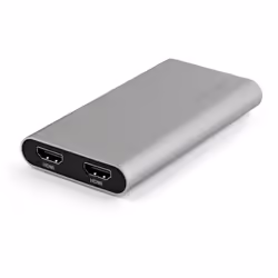 StarTech.com Adaptateur Thunderbolt 3 vers Double HDMI 2.0 - Adaptateur Vidéo Double Écran Thunderbolt 3 TB3 USB Type C vers HDMI 2.0 4K 60 Hz - Certifié Thunderbolt 3 - Mac et Windows