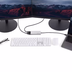 StarTech.com Adaptateur Thunderbolt 3 vers Double HDMI 2.0 - Adaptateur Vidéo Double Écran Thunderbolt 3 TB3 USB Type C vers HDMI 2.0 4K 60 Hz - Certifié Thunderbolt 3 - Mac et Windows - Vue supplémentaire 6