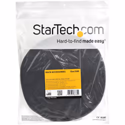 StarTech.com Ruban Auto Agrippant - Rouleau de 15,2 m pour Gestion de Câbles - Ruban Auto-Agrippant - Attaches Câble Ajustables - Sangles de Gestion de Câbles Auto-agrippantes et Réutilisables - Noir - Vue supplémentaire 4