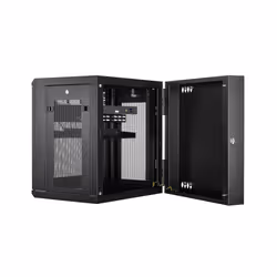 StarTech.com Rack serveur 12U à montage mural - Boîtier armoire serveur à charnières - Jusqu'à 40,6 cm de profondeur - Vue supplémentaire 5