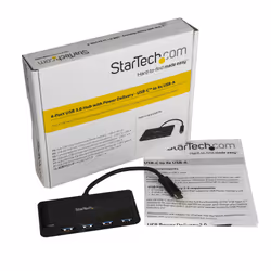 StarTech.com Hub USB-C à 4 ports avec Power Delivery - USB-C vers 4x USB-A - USB 3.0 - 5Gbps - Vue supplémentaire 5