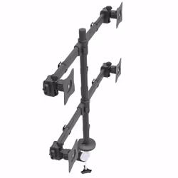 StarTech.com Support de bureau pour 4 écrans - Bras d'écran articulé - Acier robuste - Vue supplémentaire 4