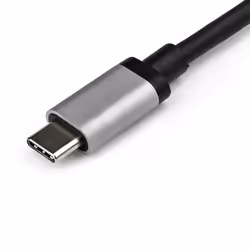 StarTech.com Adaptateur 2.5GbE USB C vers Ethernet NBASE-T NIC - Réseau Multi-Vitesse USB 3.0 Type C 2.5/1 Gigabit/100 Mbps/Portable USB 3.1 vers RJ45/LAN Compatible TB3/MacBook Pro Surface - Vue supplémentaire 4