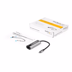 StarTech.com Adaptateur 2.5GbE USB C vers Ethernet NBASE-T NIC - Réseau Multi-Vitesse USB 3.0 Type C 2.5/1 Gigabit/100 Mbps/Portable USB 3.1 vers RJ45/LAN Compatible TB3/MacBook Pro Surface - Vue supplémentaire 5