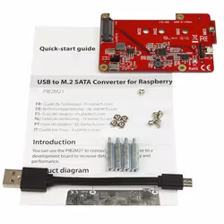 StarTech.com Convertisseur USB vers M.2 SATA pour Raspberry PI et cartes de développement - Vue supplémentaire 7