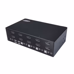 StarTech.com Switch KVM double affichage DisplayPort 4K 60 Hz à 4 ports avec hub USB 2.0 intégré