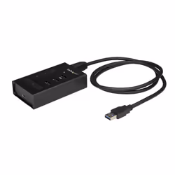 StarTech.com Hub USB 3.0 4 Ports - USB-A vers 3x USB-A et 1x USB-C - Hub Commercial USB en Métal- SuperSpeed USB 3.2 Gen 1 (5 ...