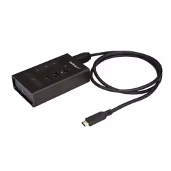 StarTech.com Hub USB-C 4 ports - En métal - USB-C vers 3 ports USB-A et 1 port USB-C - USB 3.0 - 5Gbps, USB 3.2 Gen 1 (3.1 Ge ...