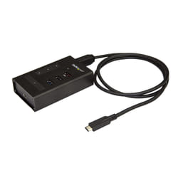 StarTech.com Hub USB-C 4 ports - En métal - USB-C vers 3 ports USB-A et 1 port USB-C - USB 3.0 - 5Gbps