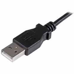 StarTech.com Câble USB vers Micro USB coudé à angle droit de 50 cm - 0,25 mm² - M/M - Noir - Vue supplémentaire 4