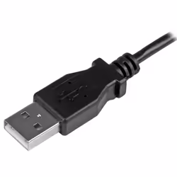 StarTech.com Câble USB vers Micro USB coudé à angle gauche de 50 cm - 0,25 mm² - M/M - Noir - Vue supplémentaire 4