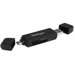 StarTech.com Lecteur de Carte Mémoire USB - Lecteur de Carte SD USB 3.0 - Compact - 5Gbps - Lecteur de Carte USB - Adaptateur USB MicroSD