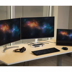 StarTech.com Station d'Accueil Double Écran 4K60Hz DisplayPort et HDMI - Dock USB-C et USB-A - Dock USB 3.0 pour PC Portables USB-C ou USB-A - 6x USB Type-A, GbE - USB 3.1 Gen 1 - Mac/Windows - Vue supplémentaire 6