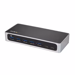 StarTech.com Hub USB-C à 7 ports avec alimentation externe - USB Type-C vers 5x USB A et 2x USB-C - USB 3.0 - 5Gbps, USB 3.2  ...