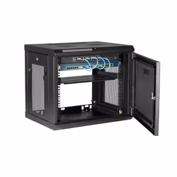 StarTech.com Rack serveur 9U à montage mural - Boîtier armoire serveur - Jusqu'à 38,1 cm de profondeur - Vue supplémentaire 5