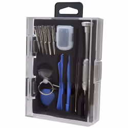 StarTech.com CTKRPR, Kits d'outils, Ordinateur portable, Tournevis, Spudger, Ventouse, Pinces, Multicolore, Hex (métrique), P ...