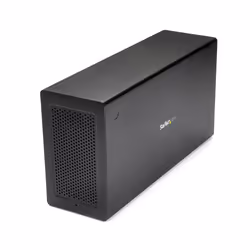 StarTech.com Chassis d’extension Thunderbolt 3 vers PCIe x16 avec sortie DisplayPort, Avec fil, Thunderbolt 3, Noir, 40 Gbit/ ...