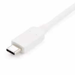 StarTech.com Adaptateur vidéo USB-C vers HDMI avec USB Power Delivery - M/F - 4K 60 Hz - Blanc