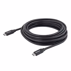StarTech.com Câble USB-C vers USB-C avec Power Delivery (5A) de 4 m - M/M - USB 2.0 - Certifié USB-IF