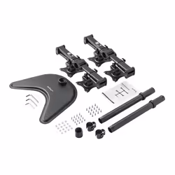 StarTech.com Support de bureau articulé pour quatre écrans - Acier robuste - Vue supplémentaire 6
