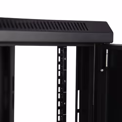 StarTech.com Armoire Réseau Murale à 2 Montants 6U avec Étagère 1U, Armoire Serveur Murale 19" à Charnières pour Équipement IT/AV/Électronique/Ordinateur, Armoire Rack Ventilée Flexible - Vue supplémentaire 5