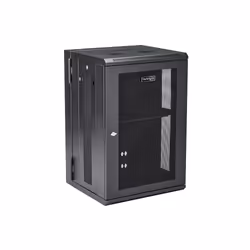 StarTech.com Rack serveur 18U à montage mural - Boîtier armoire serveur à charnières - Panneau arrière articulé