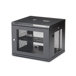 StarTech.com RK920WALM étagère 9U Rack monté sur le mur Noir
